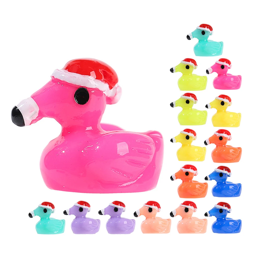 

Miniature Moss Micro Landscape Decor Tiny Flamingo Figurines Handcrafted Resin Christmas Ornament For Garden Fairy Home