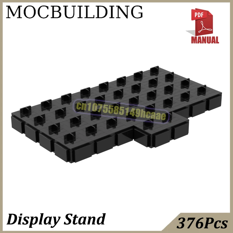 Modular Display Stand for Mini Dolls Blocks MOC Building Block Construction Toys Bricks Gift Compatible with 93095 Panel