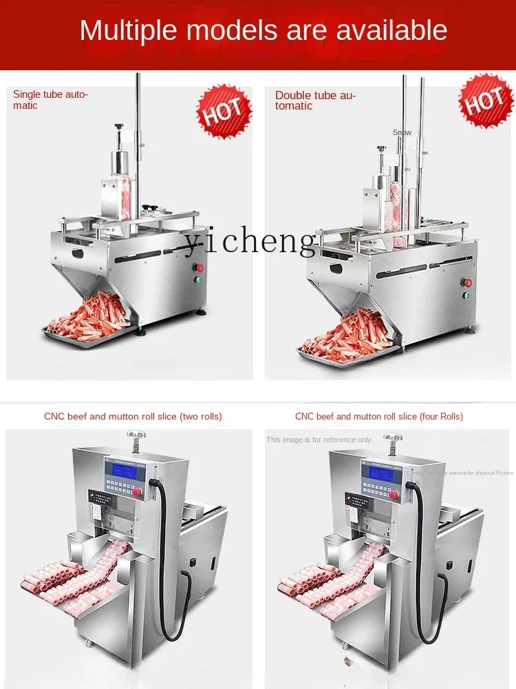 Lamb Roll Slicer Commercial Electric Beef Slices Meat Slicer Automatic Meat Slicer