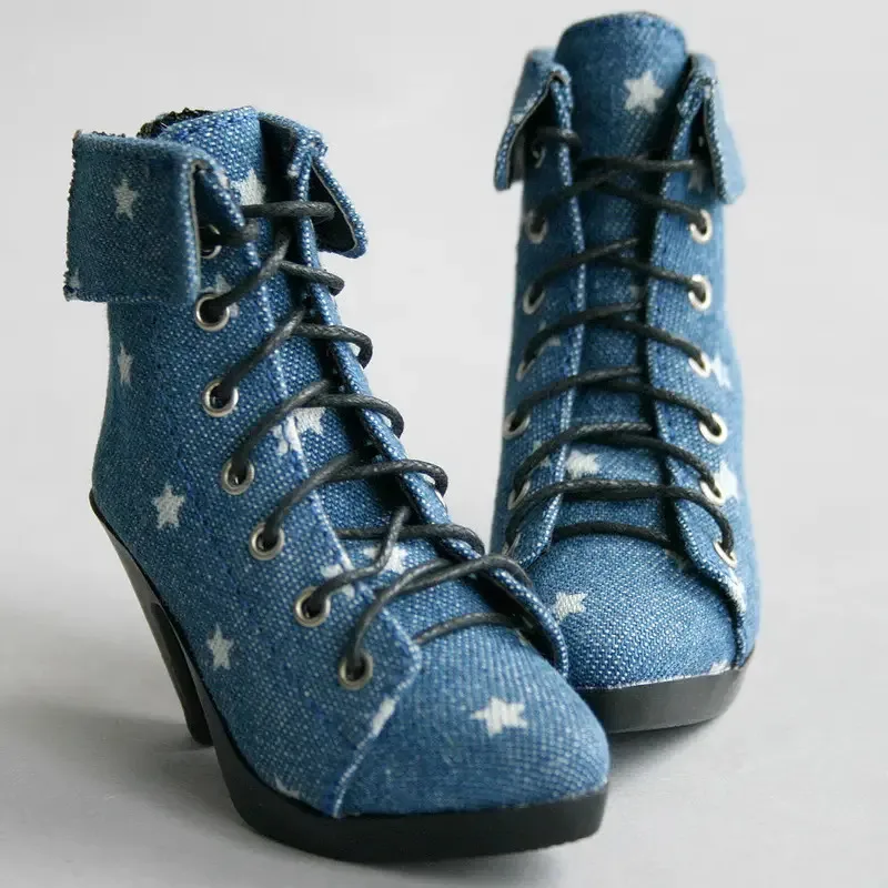 [Wamami] 48. #   Weiß/Schwarz für 1/3 SD AOD DZ BJD Dollfie Patent PU-Lederschuhe