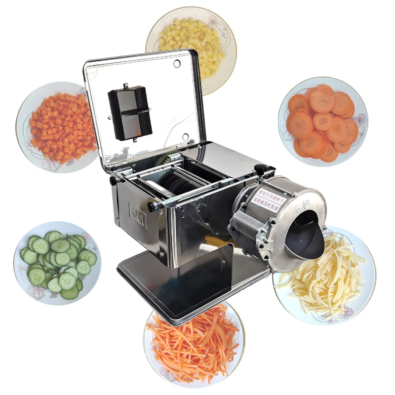 

Fresh Meat Slicer Slicing Machine Meat Dicer Cube Cutting Machine Slicer Beef Strip Cutting Machine