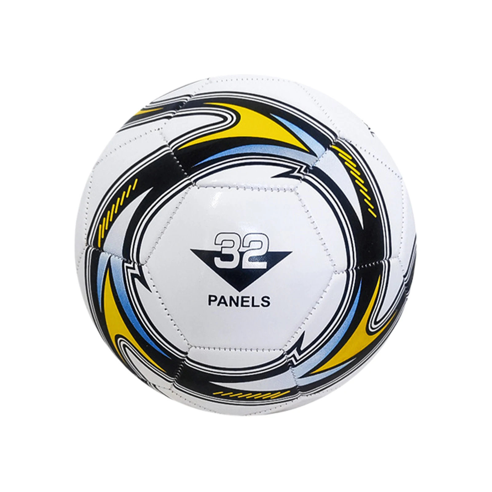 

Machine Stitched Panels Soccer Ball Size 5 For Youth Machine Stitched Panels For Added White yellow