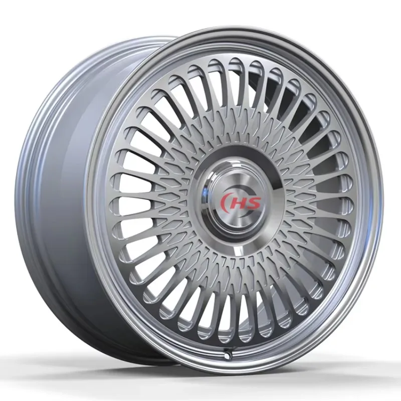 

18 19 20 21Inch Custom Muti-Spokes Silver Forged Wheels Rims 5*120 5*112 for Land Range Rover with 25/30mm ET