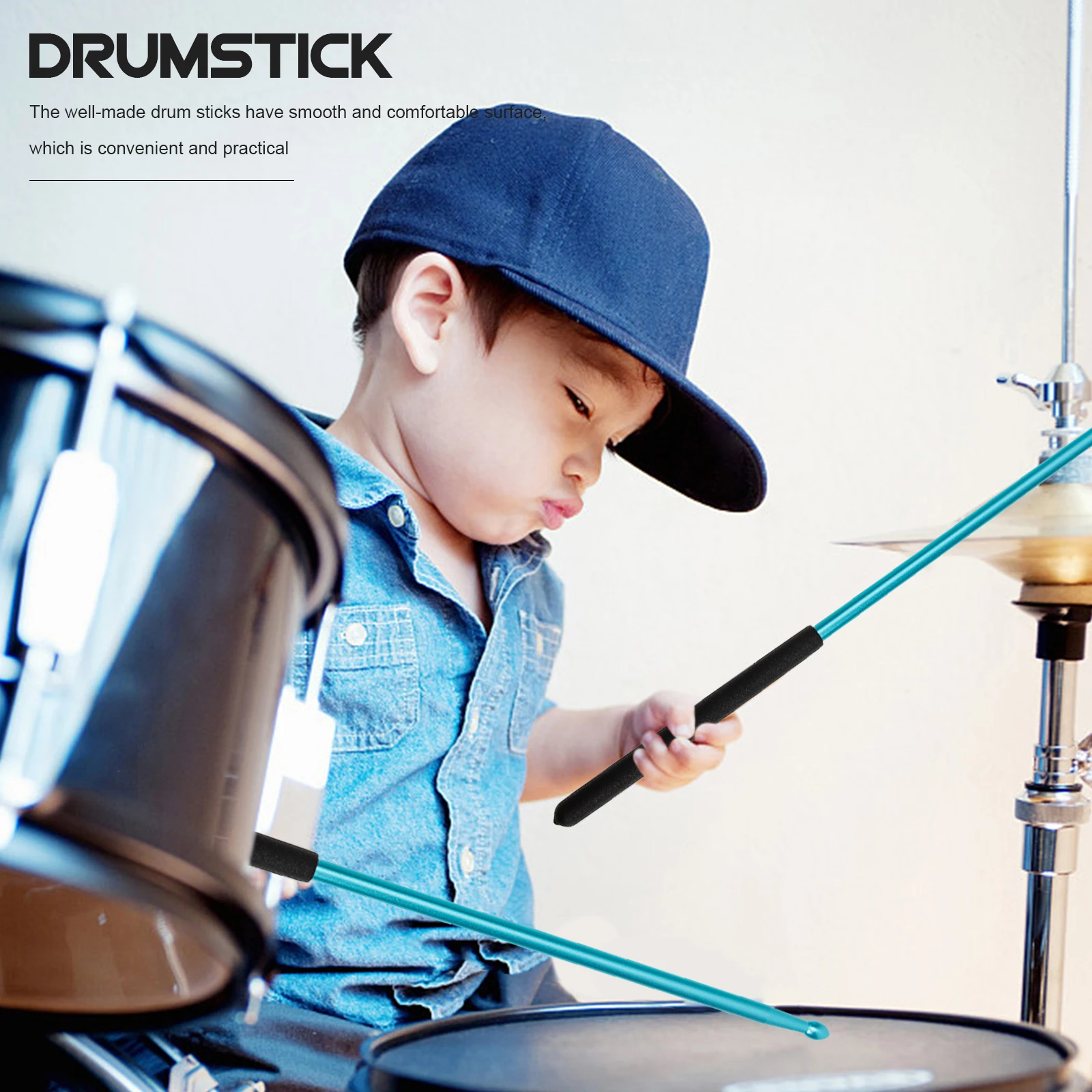

Metal Drum Stick Percussion .stick Drumstick Aluminum Alloy Drumsticks Mallets Performance