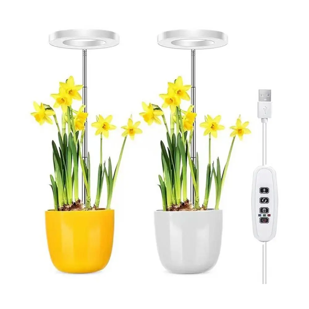 

USB DC5V Indoor Plant Brightness Adjustable Phytolamp For Plants Full Spectrum Plant Light LED Growing Lamp Plant Grow Light