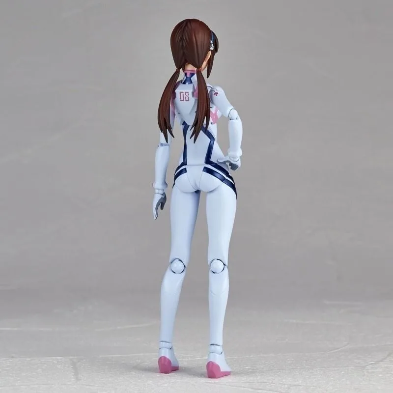 Akham Asylum Style Evangelion Action Figure: Asuka e Mari Makinami in White Battle Suits Modello da collezione Giocattolo Regalo per bambini