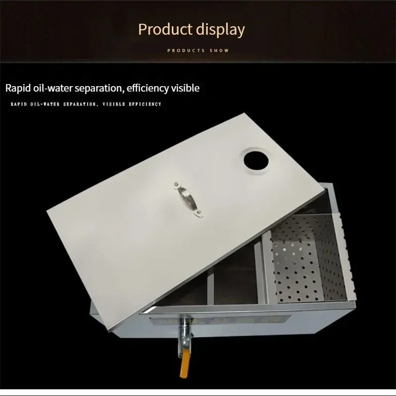 Oil Water Separator Catering Kitchen Grease Trap