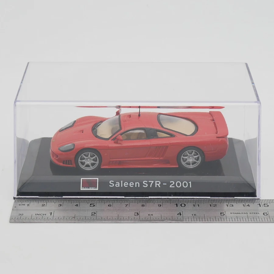 Ixo 1:43 Saleen S7R 2001 Diecast Car Model Collect Metal Toy Vehicle