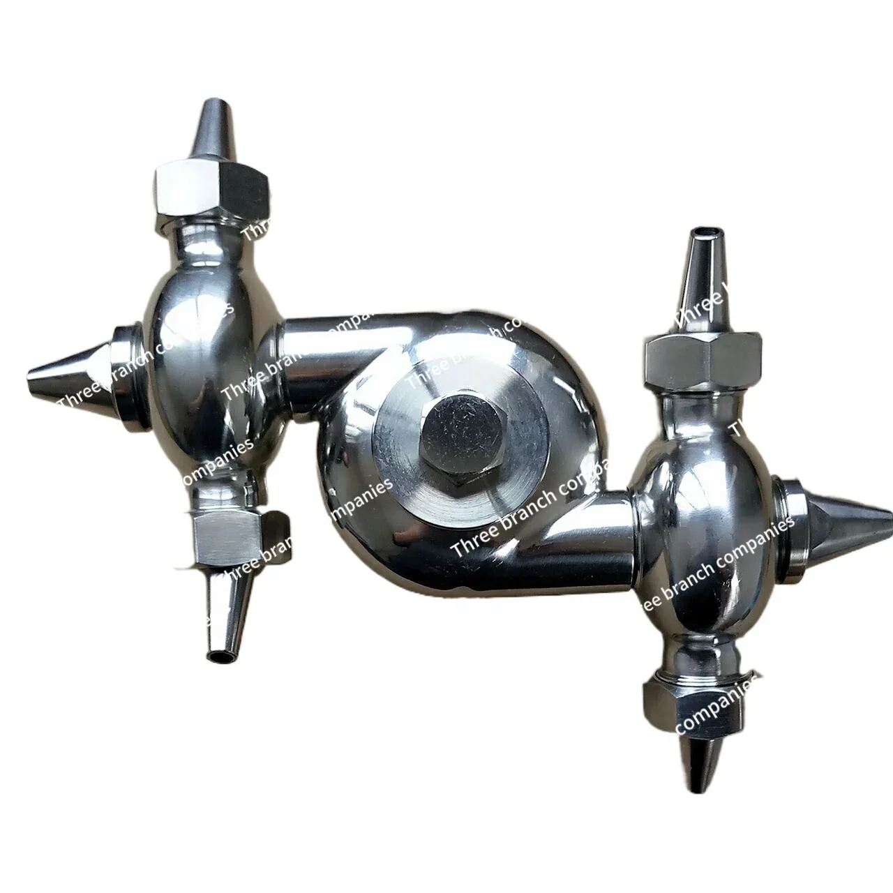 

Очиститель рожков из нержавеющей стали 304, санитарный шарик с двойным циклом с резьбой, шарик для чистки, 360-градусный шарик-распылитель, резервуар для мытья