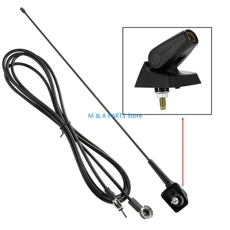 

U1JF Suitable for 106 205 206 306 307 309 406 806 Car Auto Roof Radio Antenna FM Amplifier Mast Wire Cable