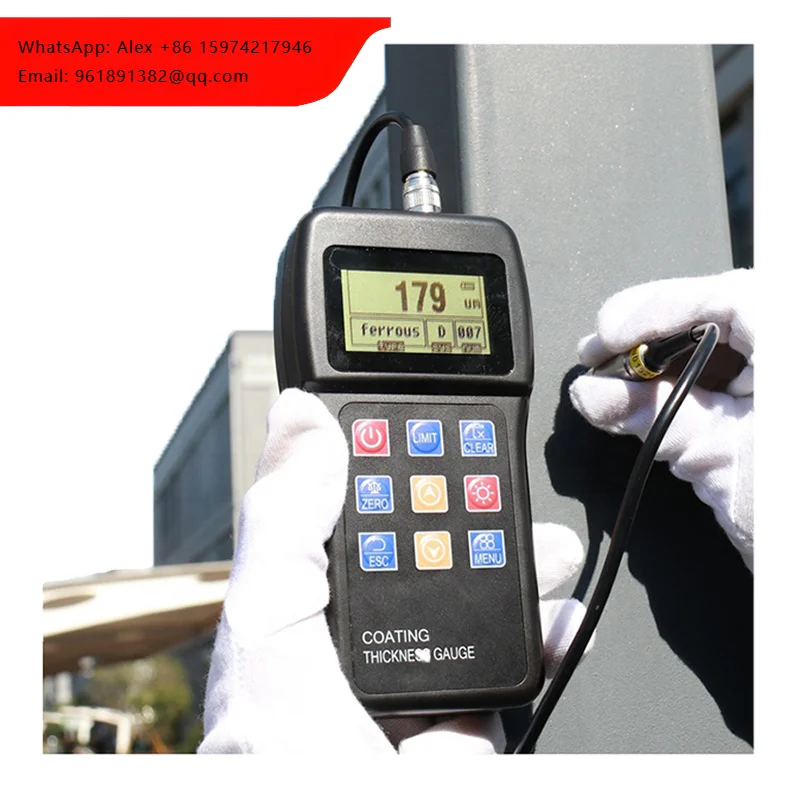 

JITAI6103 China Manufacturer Portable Thickness Measuring Instrument Electronic Digital Coating Thickness Gauges Meter