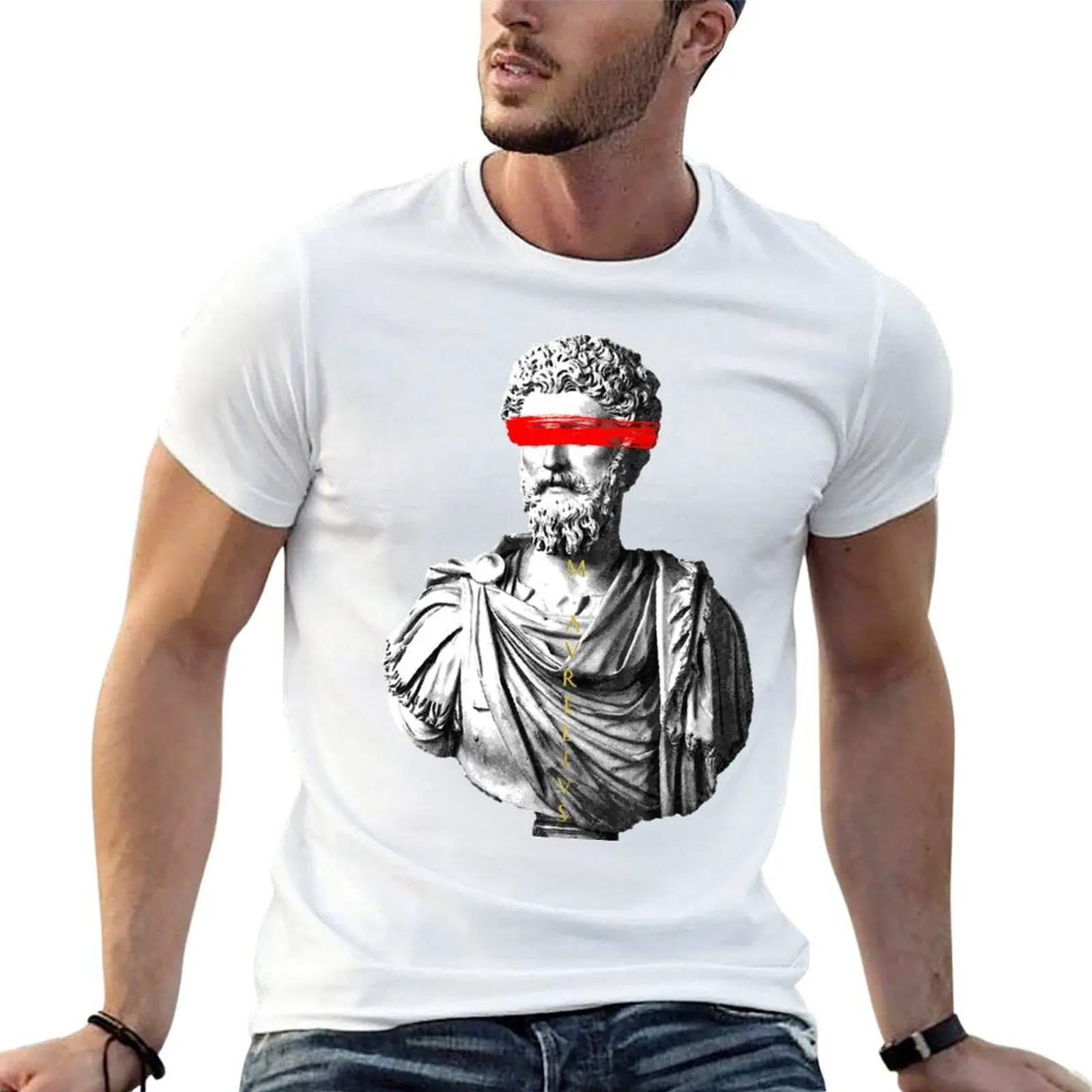 

Marcus Aurelius T-Shirt anime t shirts for man t shirt man cotton t shirts for man cotton funny T-shirt
