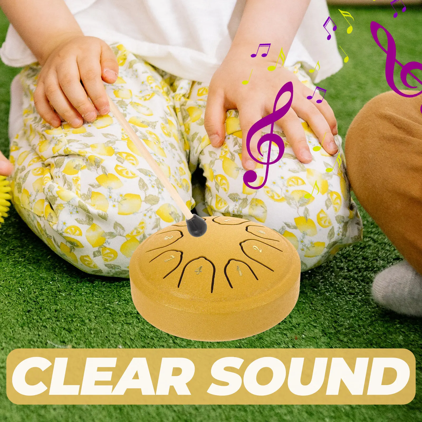 1 セットエーテルドラムミニスチールタンドラムポータブルハン - Musical Instrument With Hand のレビューと価格
