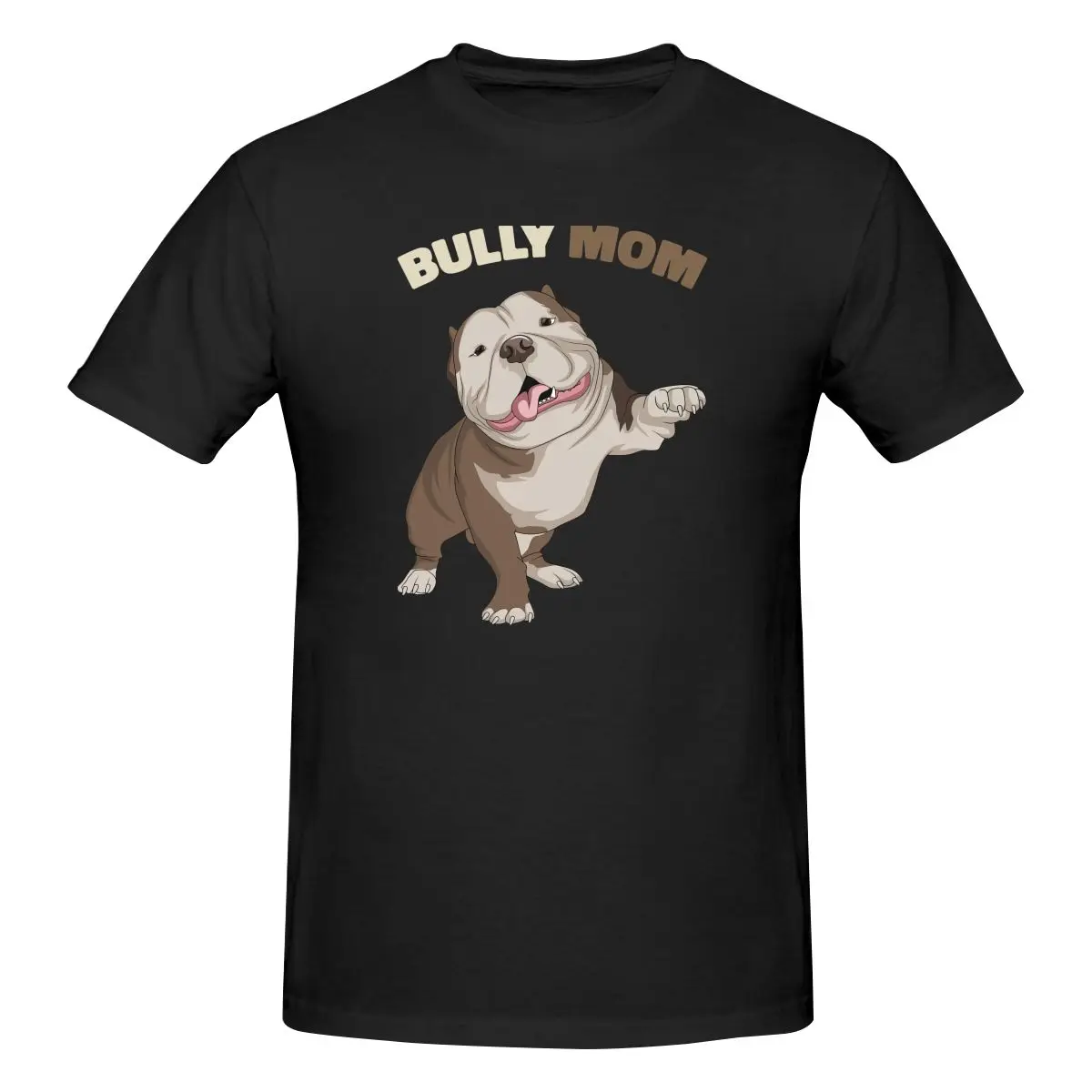 American Bully Mom Funny Dog Mama Mother\'S Day Shirt T-shirt Tee Best Trendy Hip Hop Hot Selling