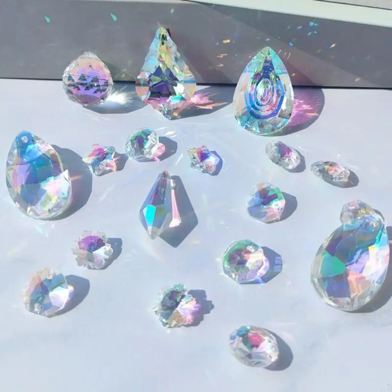 KX4B 200Pcs DIY Sun Catchers Making Set Craft DIY Suncatchers Making Set for Adult