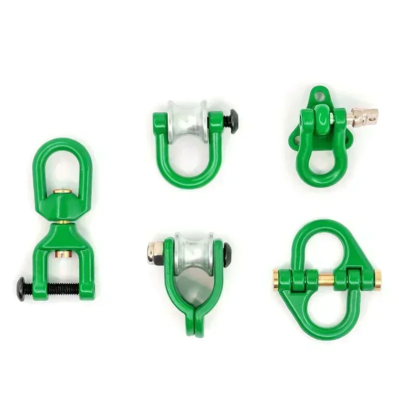 

Metal Tow Hook Pulley Accessories for 1/10 RC Crawler Car TRX4 TRX6 Axial SCX10 90046 Redcat Gen8