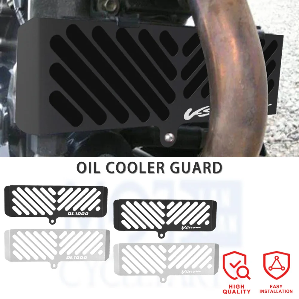 

V-Strom DL1000 Radiator Grille Guard Cover For SUZUKI V-STROM 1000 2003-2007 Motorcycle Oil Cooler Radiator Grill Net Protector