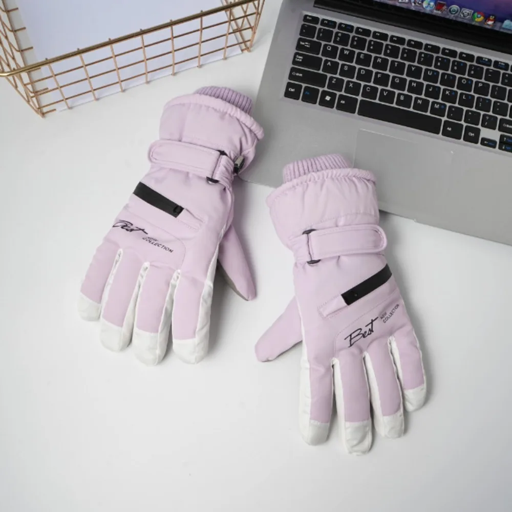 

New Winter Warm Touchscreen Ski Gloves Windproof Snow Snowboard Outdoor Sports Mittens Non-slip Thicken Cycling Gloves