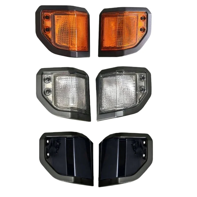 Front Bumper Light Warning Lamp For Land Cruiser 70 FJ79 78 LC76 2024-2007 Amber LC79 Front Corner Light