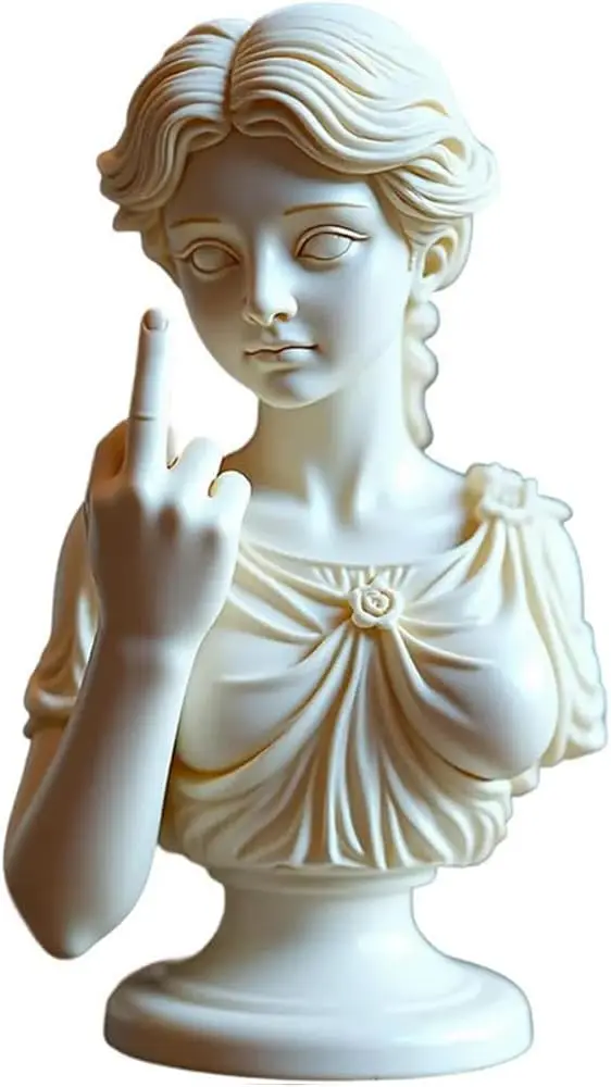 Скульптура статуи Венеры 20 см - Поза богини, украшение из смолы (Venus-A), фигурка римского искусства, домашний декор