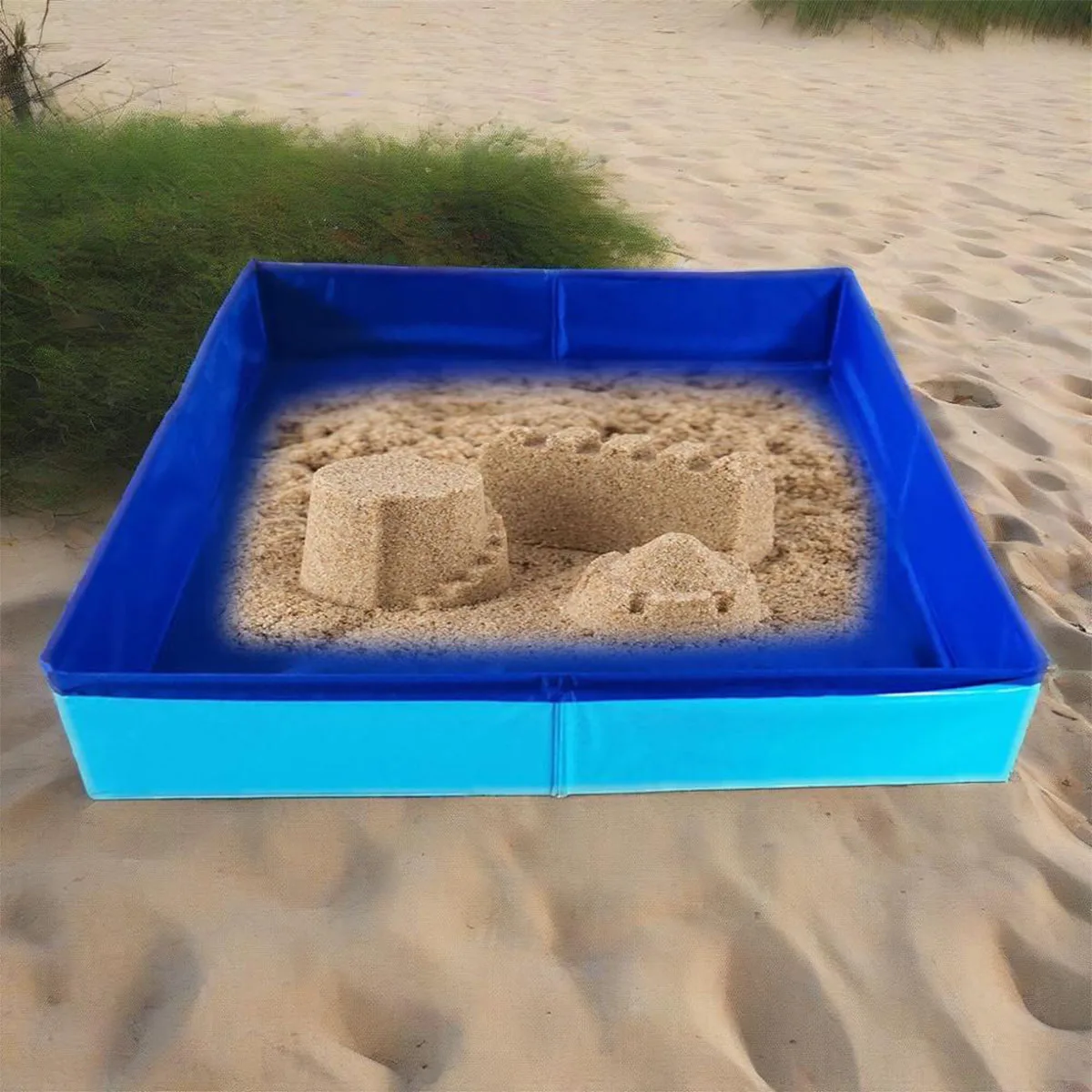 Sabbiera per bambini, giocattoli da spiaggia Giochi da esterno per bambini Giocattoli castello di sabbia Sabbiera per bambini Ragazzi e ragazze per regali di compleanno di Natale