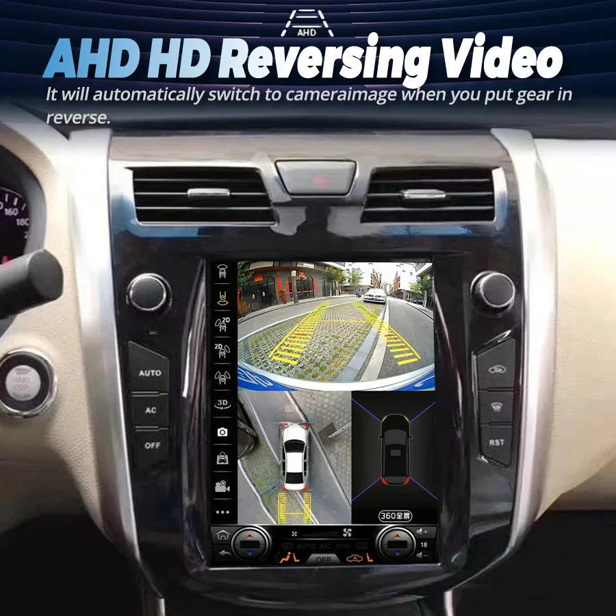 Android15 Screen For Nissan Teana Altima 2013 - 2016 Stereo GPS Car Radio Multimedia Video Player CarPlay  Automotive Navigation