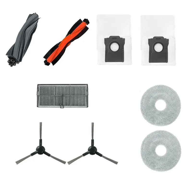 

A95G Suitable For Searching X30 Sweeper Accessories. Main Edge Brush Filter Screen Dust Bag Towed Rag.