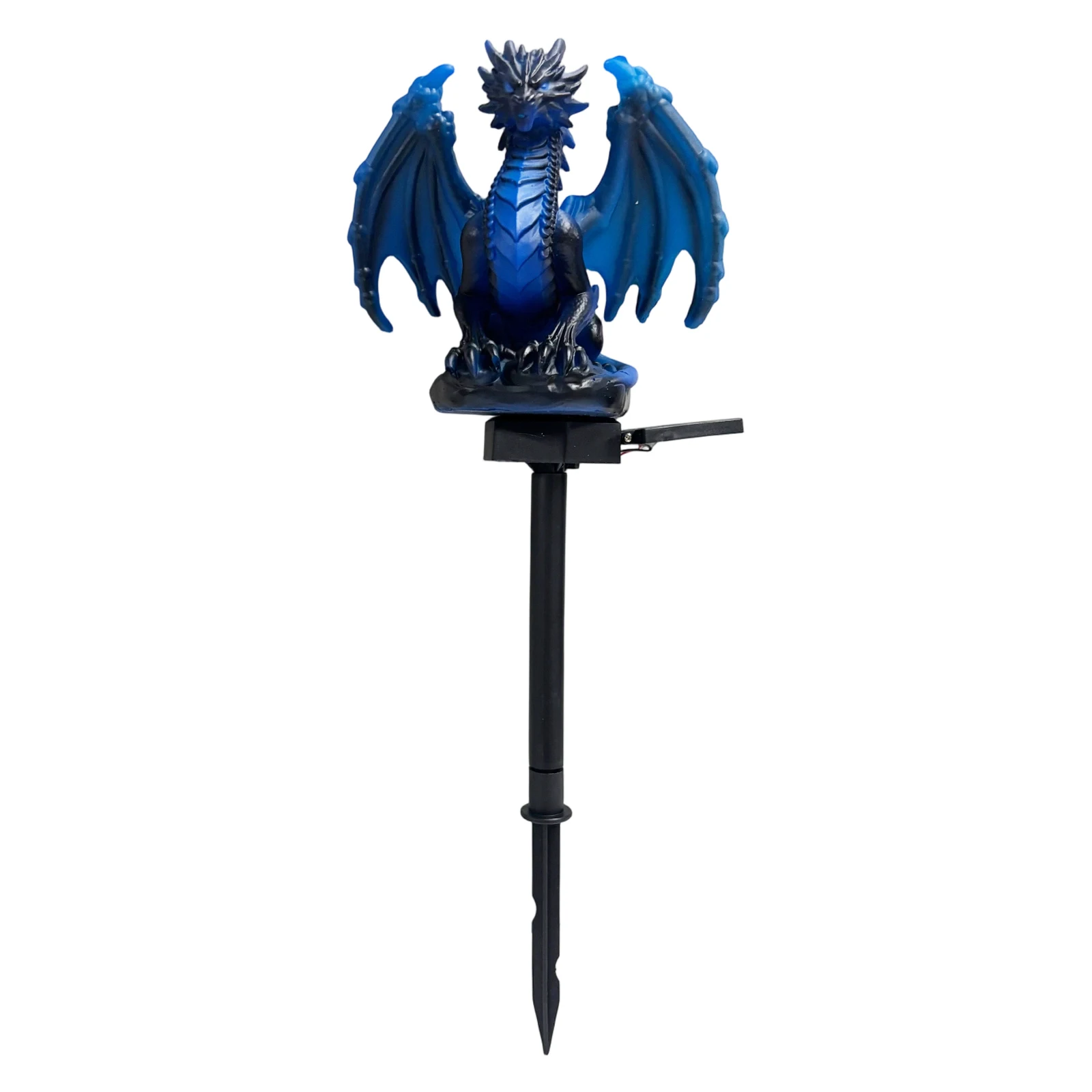 Dragon Solar Garden Light Resin Warm Glow LED Outdoor Stake Yard Lawn Patio Path Decor