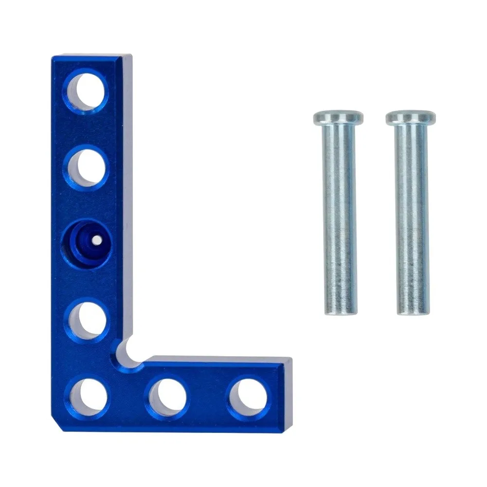 1pc Compact Square Center Finder 90-Degree L-Shaped Measuring Tool Woodworking Machinist Square Gauge Layout Marking Tool
