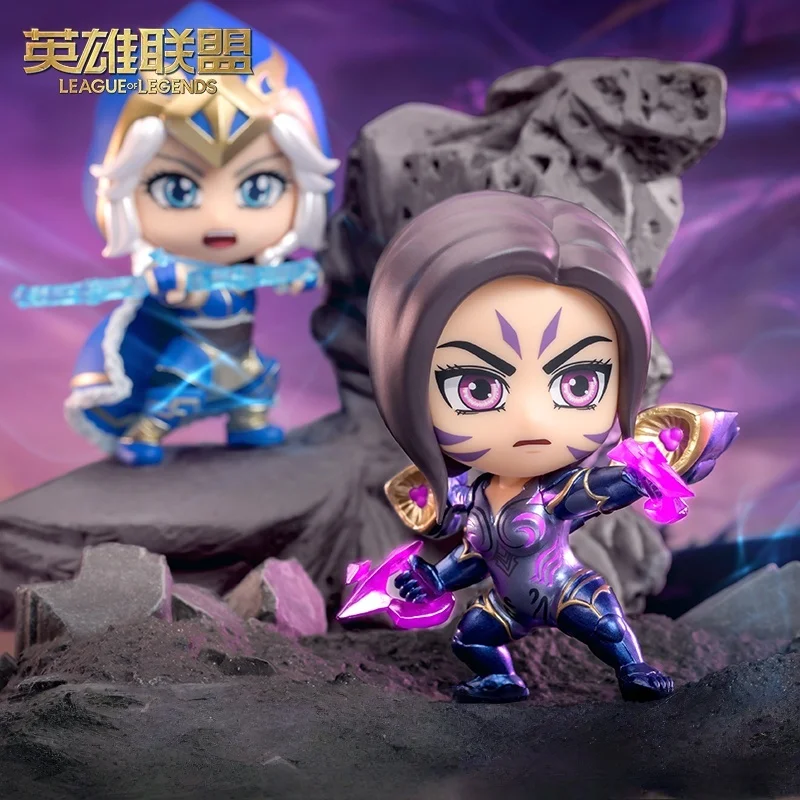 League Of Legends Ashe Kaisa Mini Collectie Pop Ornament Speelgoed Desktop Ornament Vakantiecadeaus op voorraad