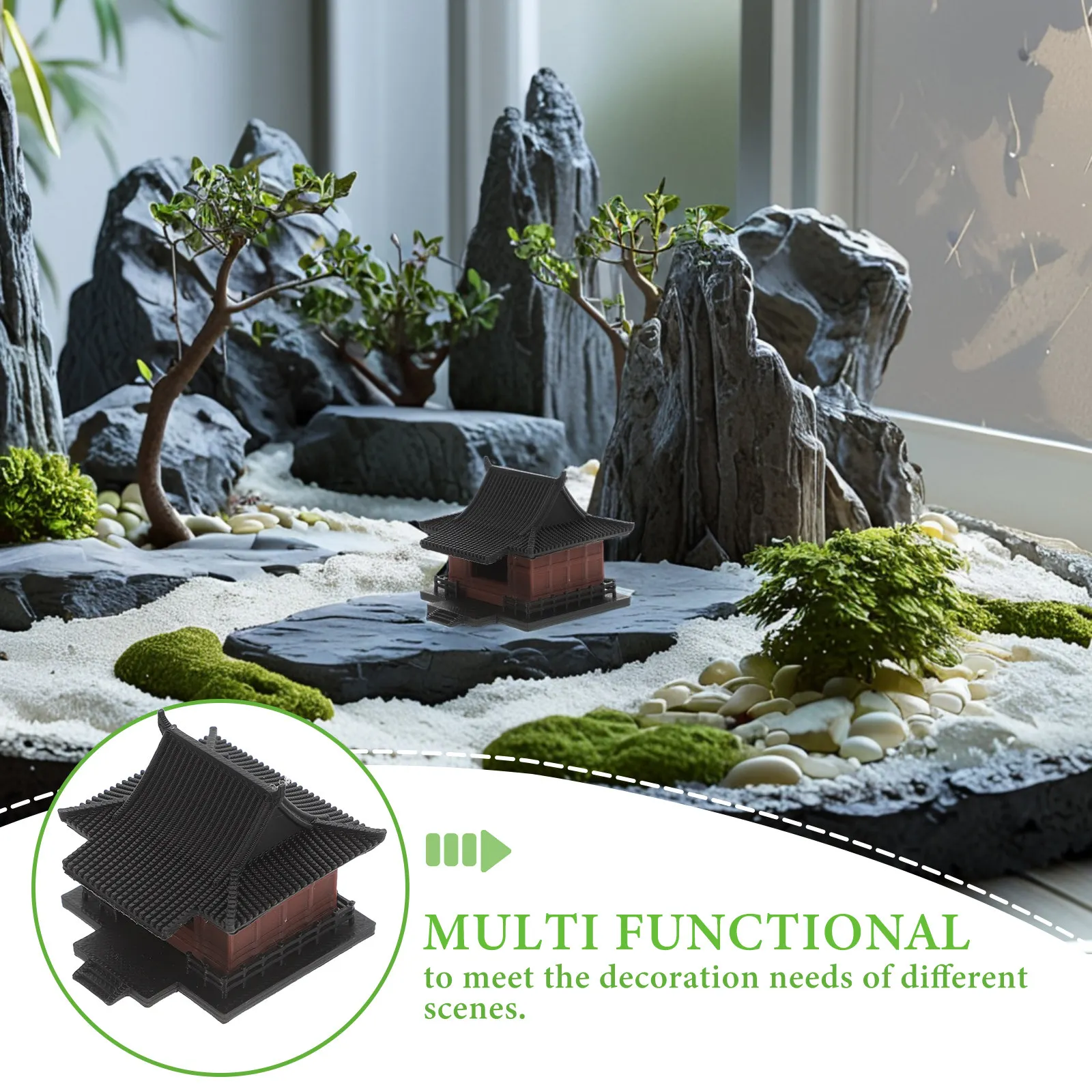 Miniatur-Pavillon im chinesisc – Bonsai Garden Landscape Design Bewertung und Preis