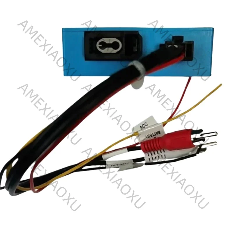 AMEXIAOXU  Car Stereo Radio Optical Fiber Decoder Box Amplifier Adapter Box Audio Decoding Box For VW MIB MIB2 Porsche