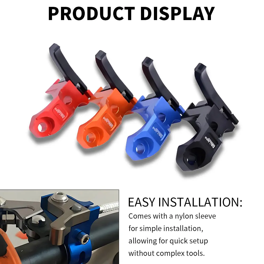 JFG CNC Rotating Bar Clamp Hot Start Lever Motorcycles Accessories Universal For Honda YAMAHA SUZUKI Kawasaki Dirt Pit Bike JFG