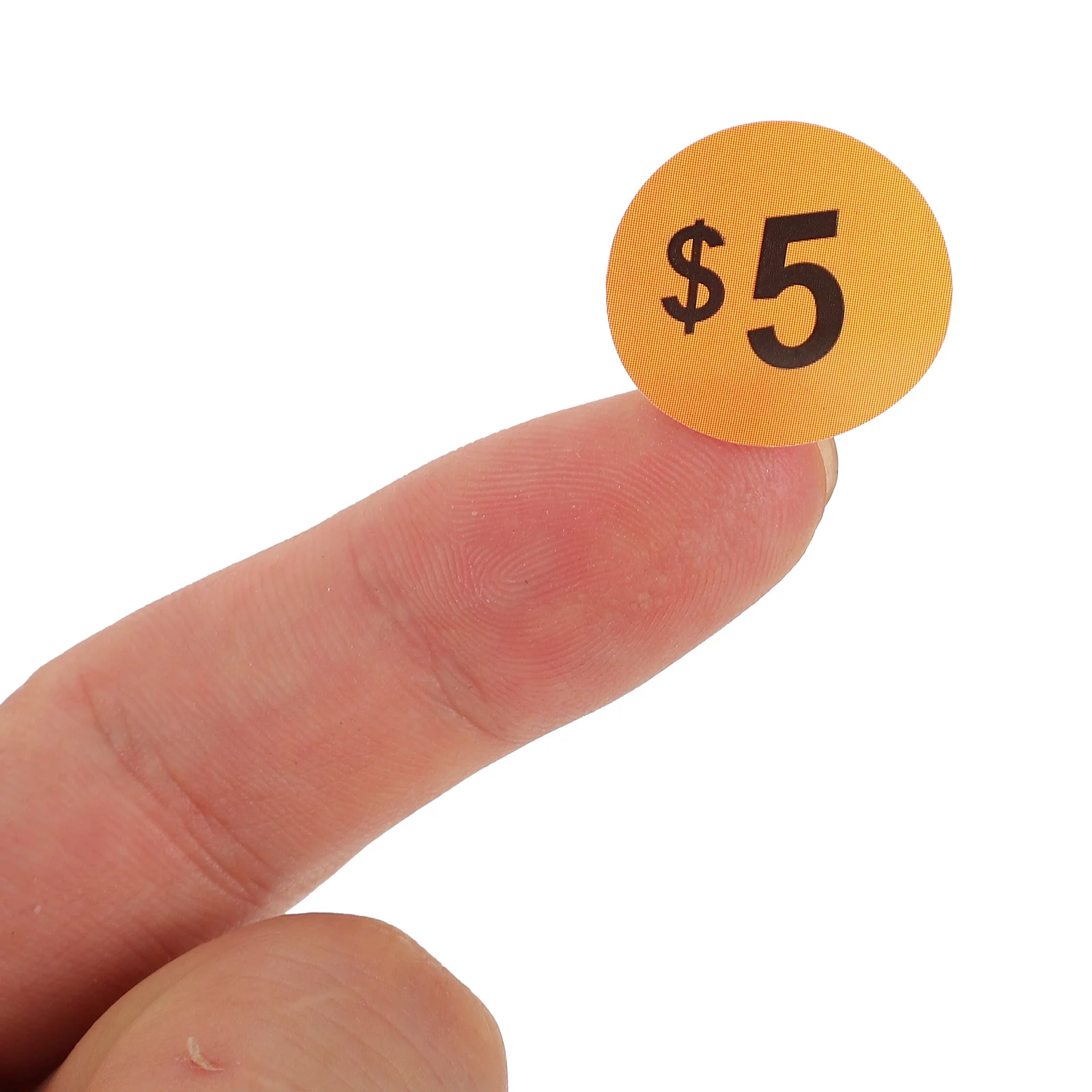 

25 Sheets Price Labels Bright Color Round Price Tags for Small Business Supermarket Sale Market Retail Pricing Stickers