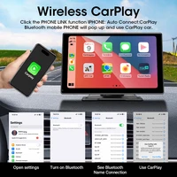 Écran intelligent de voiture Carplay 7/10 pouces, lecteur multimédia vidéo, Carplay sans fil, Android Auto, autoradio pour Apple et Android. 2