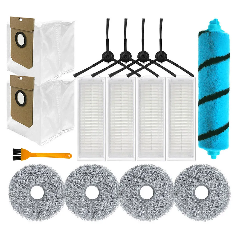 Hepa Filter Mop Rag For Conga 11090 Spin Revolution Main Side Brushes Dust Bags Robot Vacuum Cleaner Parts