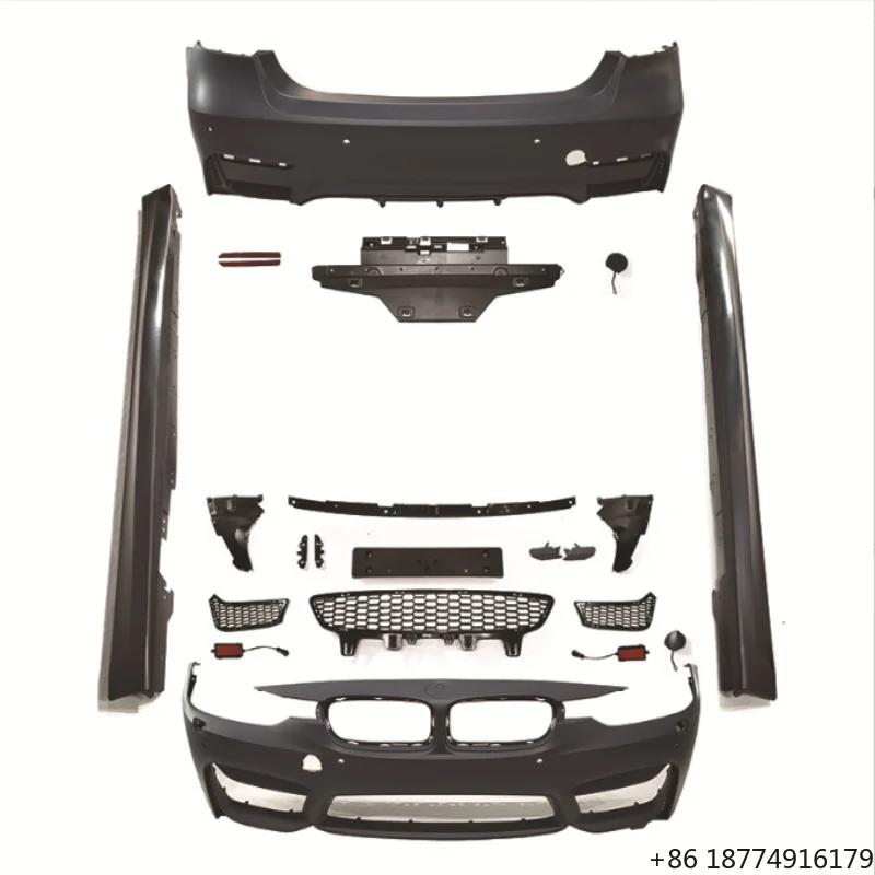 

F30 Whole Body Kit for 3 Series Car Bumper with Front Bumper Fender Side Skirts Rear Bumper and Diffuser Auto Parts to M3