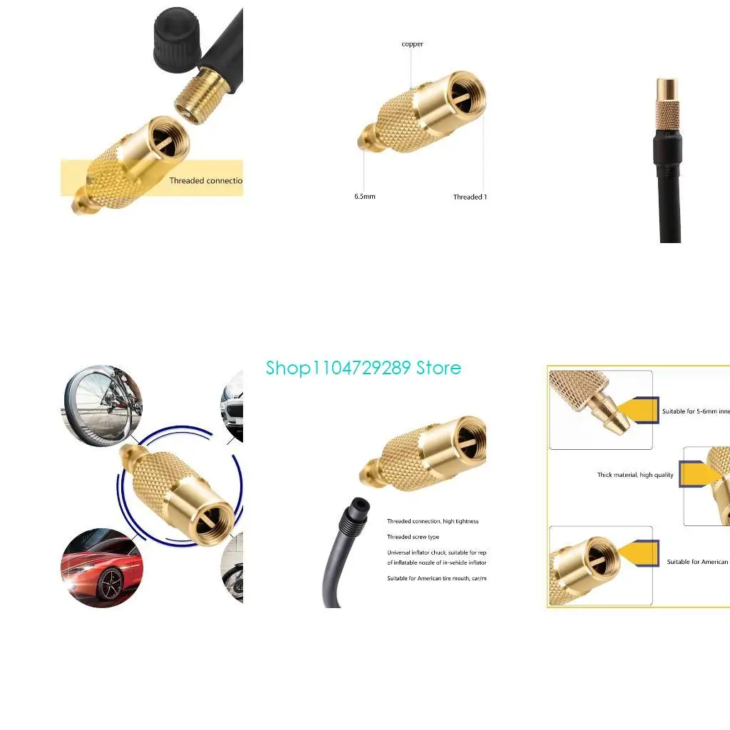 

D8ke для надувного насадки шин тяжеломодный воздушный насос Компрессор Компрессор Компрессор аксессуар замкнутой блокировка на
