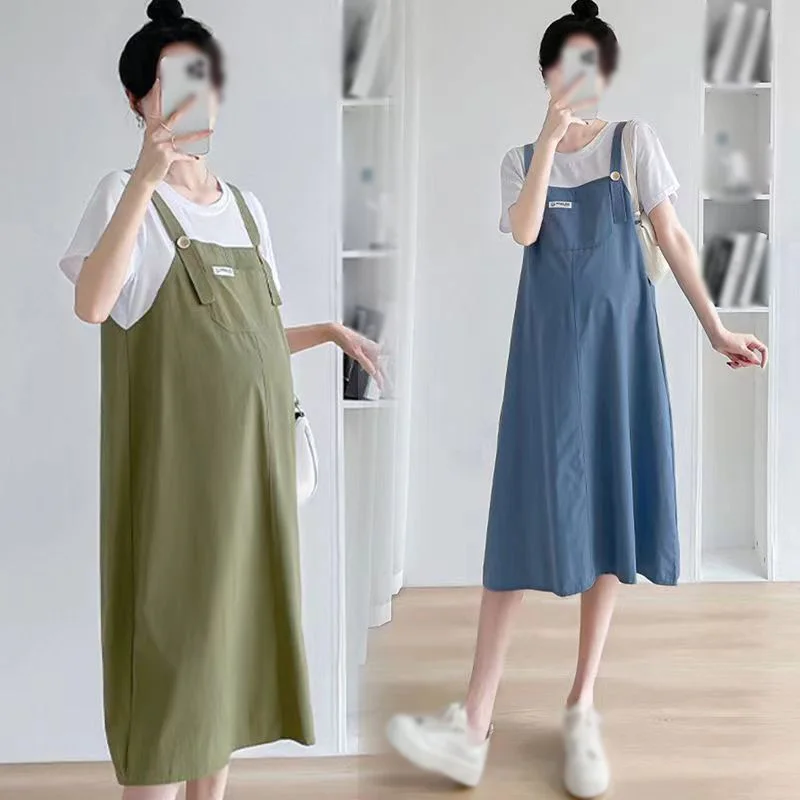 

New Summer Pregnant Women's Fashion Dress