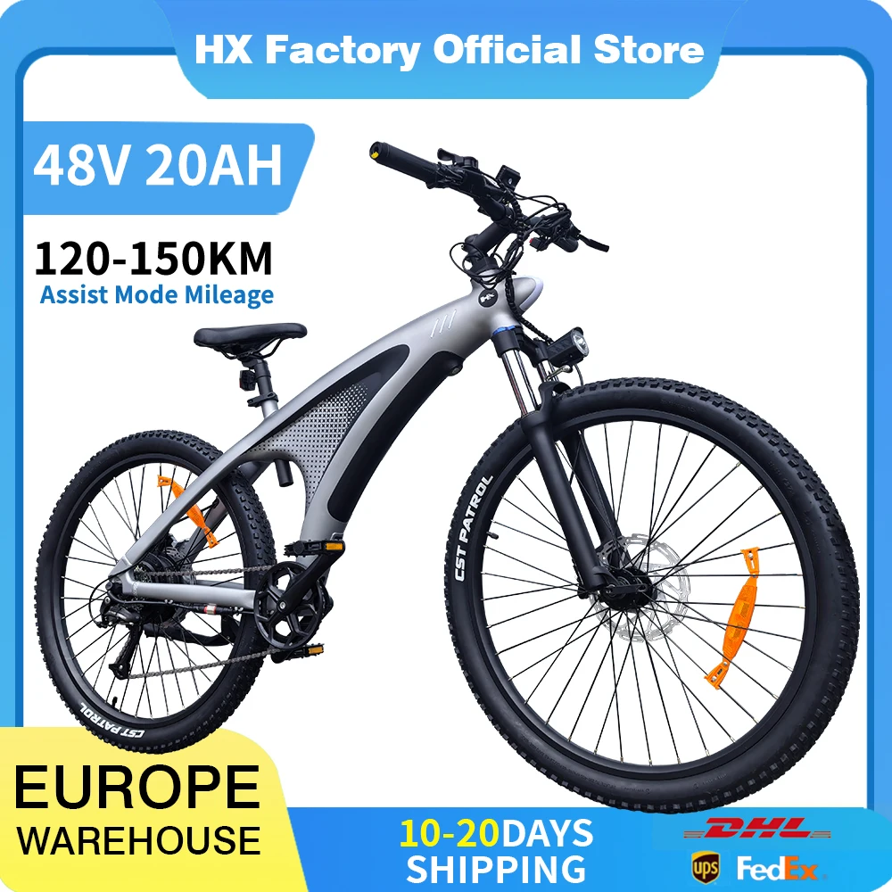 

HX Q5 электронный велосипед для взрослых электрический велосипед 48 В 20 Ач 27,5 дюймов электрический велосипед городской электрический велосипед электронные велосипеды горный электровелосипед
