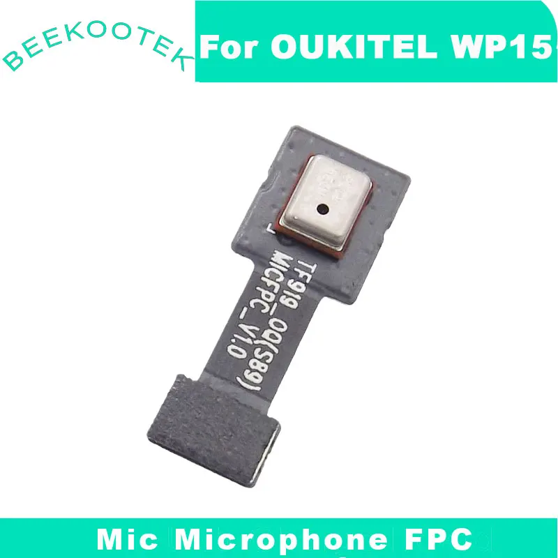 Mikrofon Ponsel Oukitel WP15 Asli Baru Komponen Aksesori Pengganti Reparasi FPC untuk Ponsel Pintar OUKITEL WP15