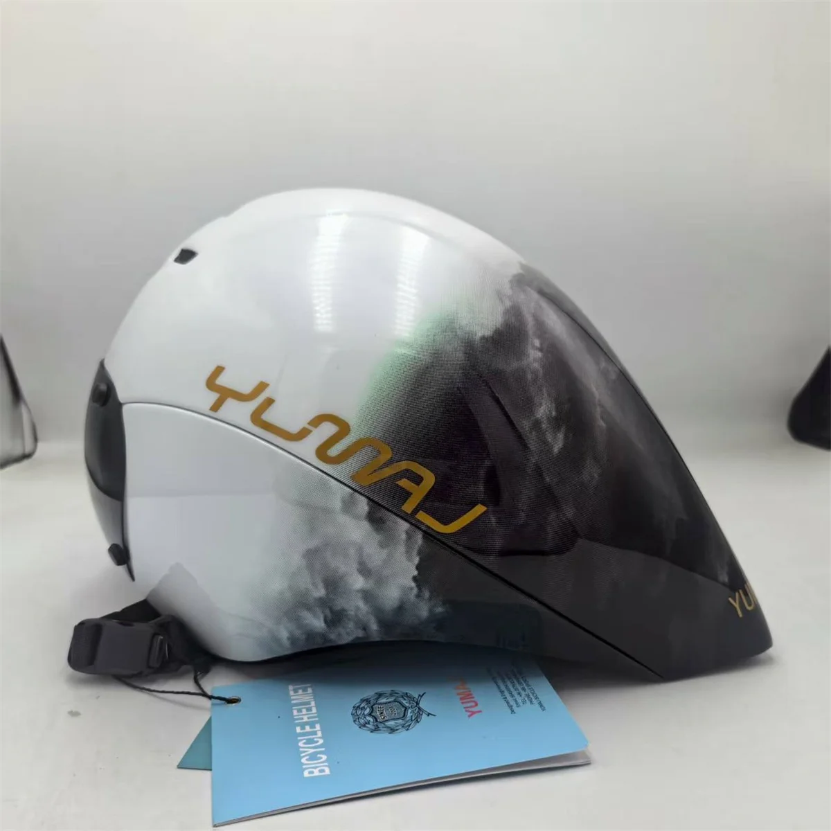 Heißer TT Triathlon-Fahrradhelm für Radfahrtraining und Wettkämpfe mit spezieller Magnetverschluss-Schnalle, spezielle Farbauswahl, Sicherheitshelm YM – Detail 28