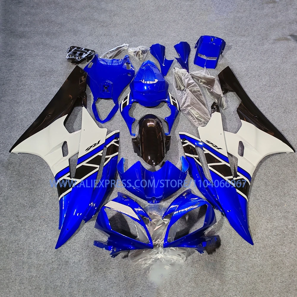 YZFR6 2006 2007 ABS Plastic Fairing Set for YAMAHA YZF R6 06 07 Carbon Fibre Motorcycle Fairings Bodywork Kit