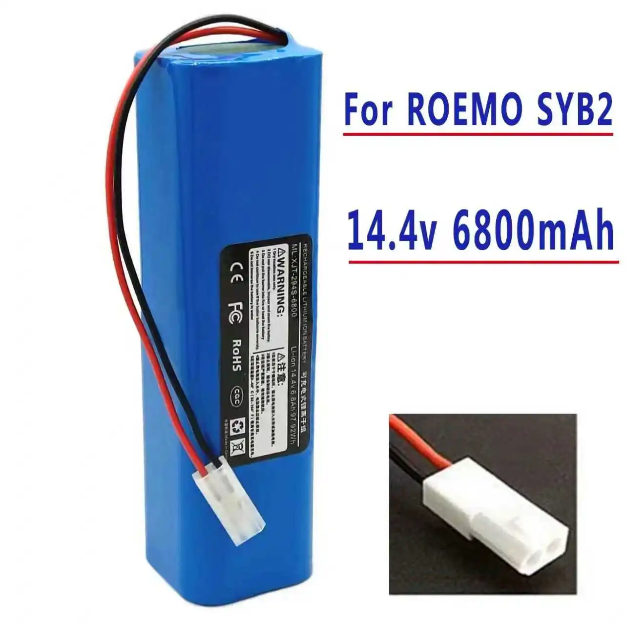 

100% оригинал для оригинальных аксессуаров ROEMO SYB2, литиевая батарея, аккумуляторная батарея 6800 мАч, 4s2p.14,4 В.