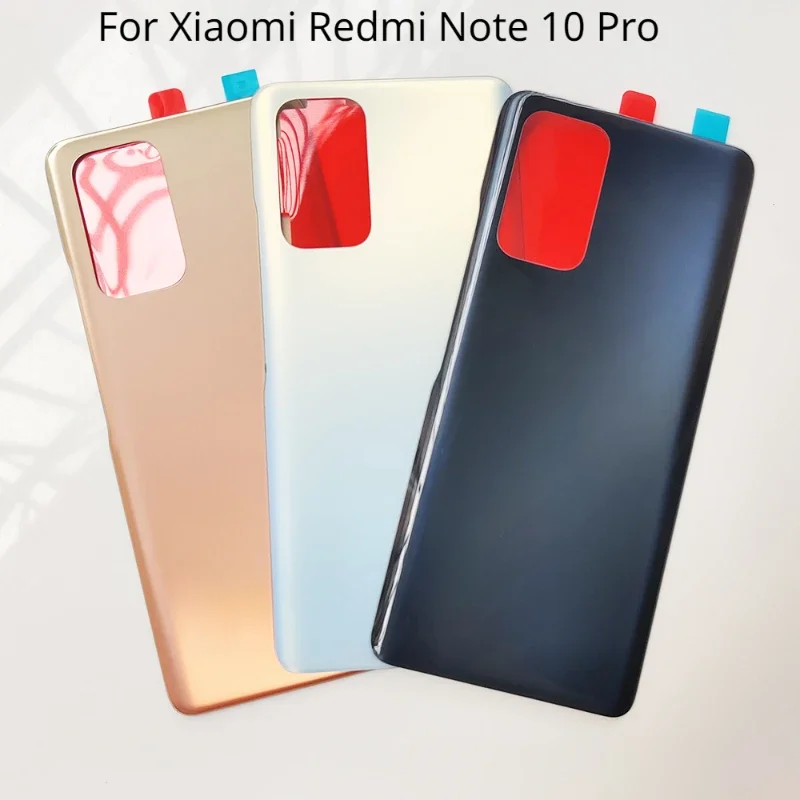 

For Redmi Note10 Pro Cover Battery Cover Back Housing Rear Door Case Replacement Parts