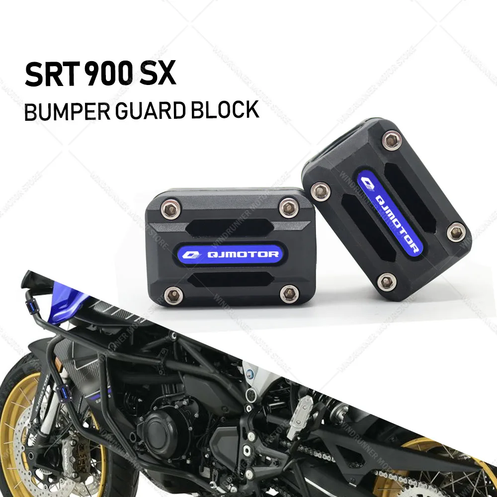 

For QJ Motor SRT 900 SX SRT 900SX 22/25/28mm Motorcycle Engine Crash Bar Protection Bumper Decorative Guard Block