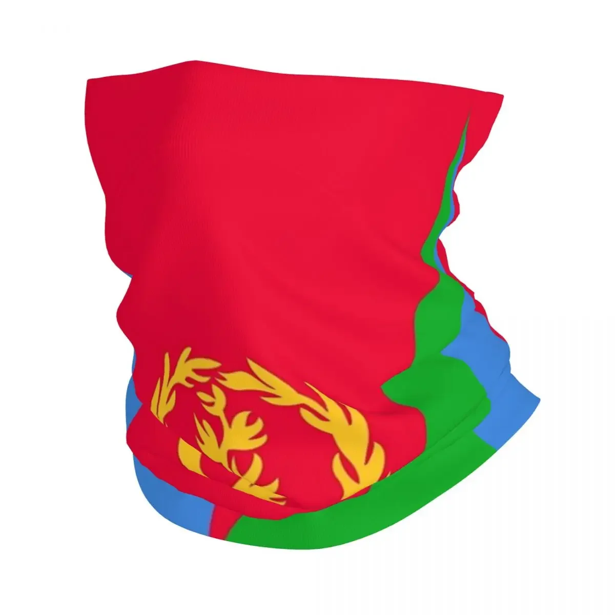 Eritrea Flag Banner Bandana Neck Gaiter Printed Wrap Scarf Warm Headband Outdoor Sports For Men Women Adult Winter