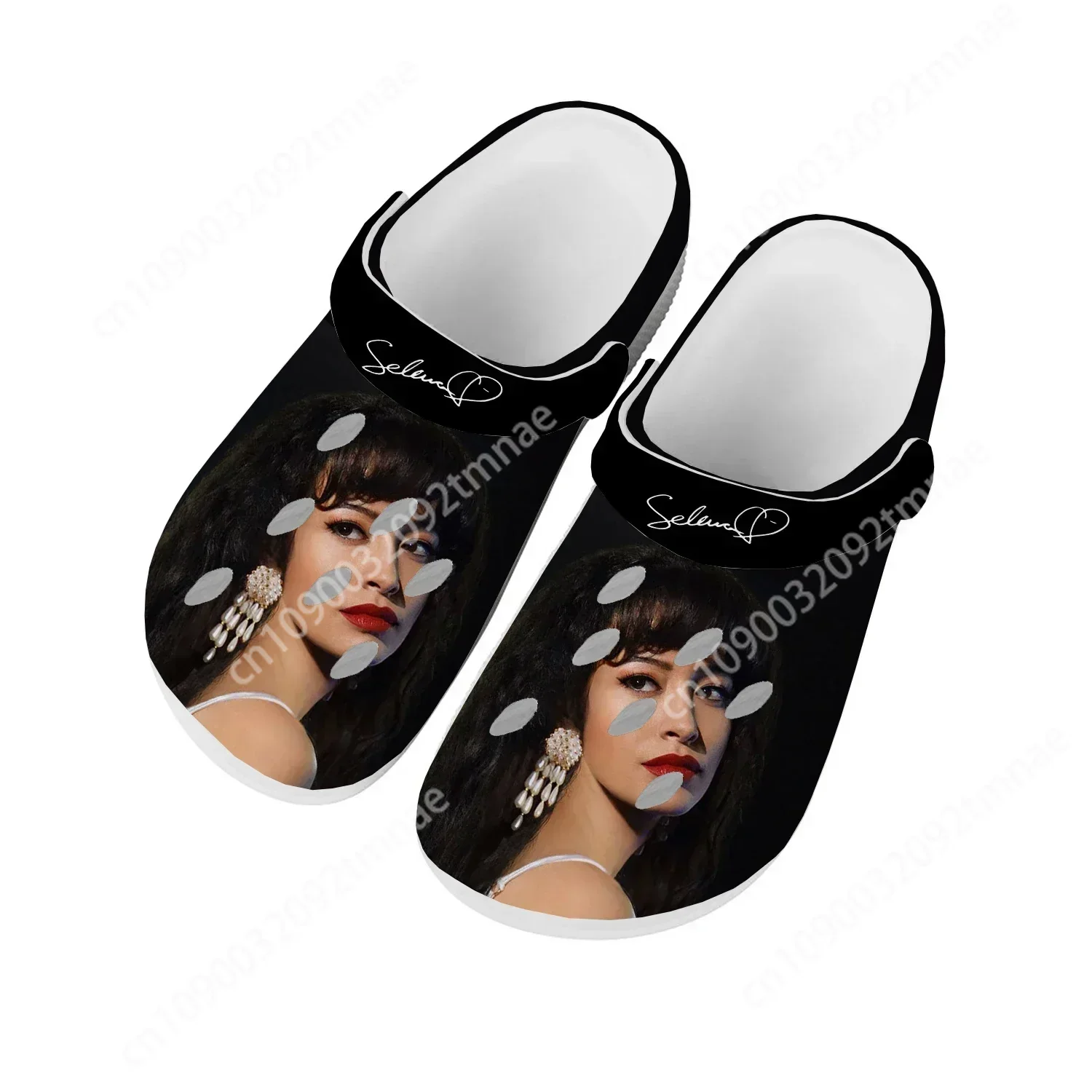 Singer Selena Quintanilla Home Clog Mens Women Youth Boy Girl Sandals Shoes Garden Custom Breathable Shoe Beach Hole Slippers