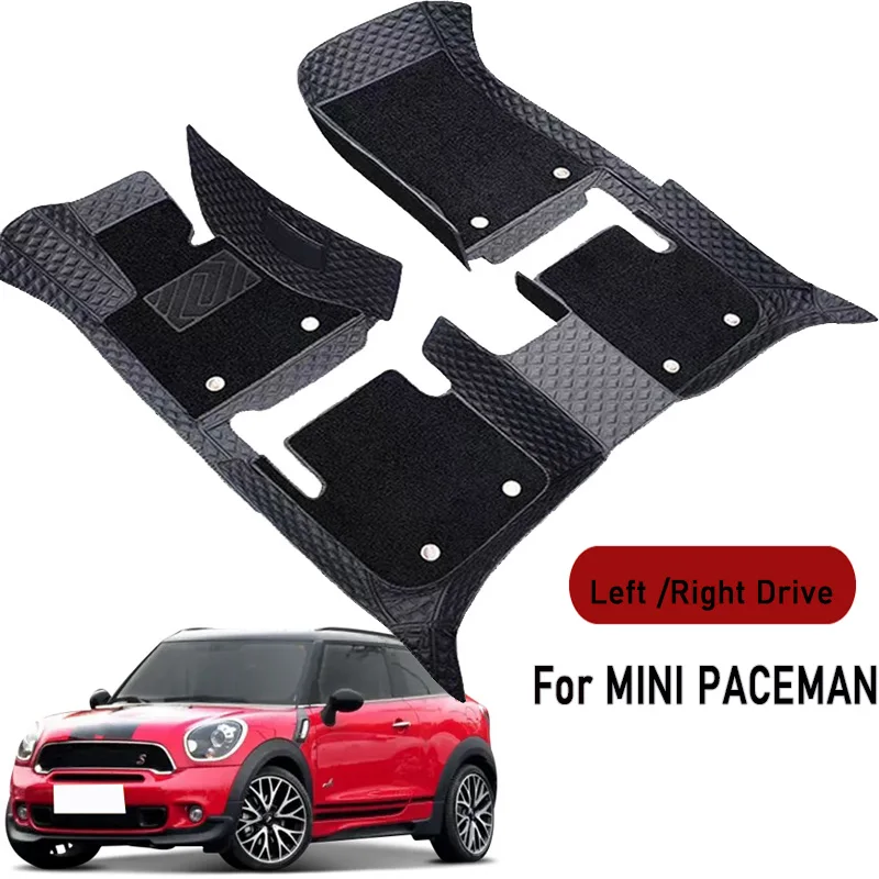 Car floor mats for MINI PACEMAN 2011 2012 2013 2014 2015-2016 Customauto foot Pads automobile carpet cover interior accessories