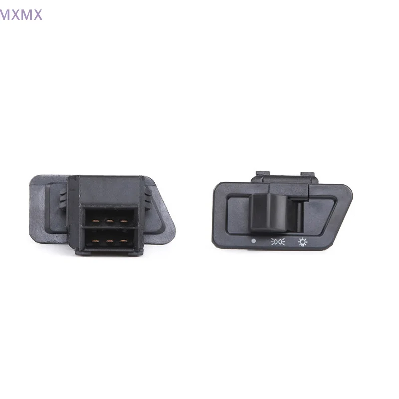 5Pcs/Set Motorcycle Head Light Horn Dimmer Turn Starter Single Switch Button For Scooter ATV Moped Electric Scooter Parts